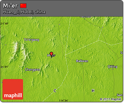 Physical Map of Mi'er