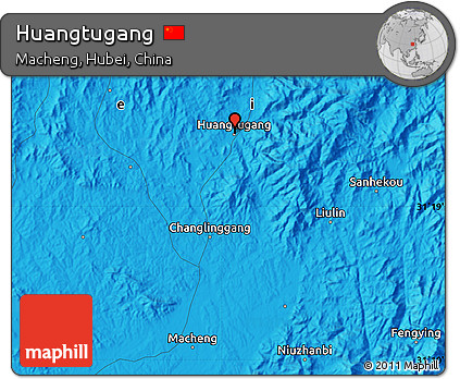 Political Map of Huangtugang