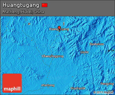 Political Map of Huangtugang