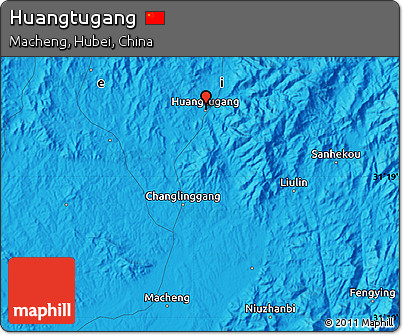 Political Map of Huangtugang
