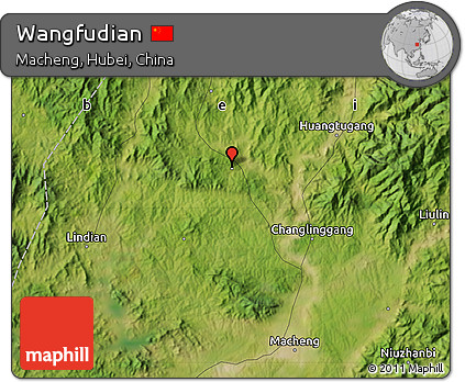 Satellite Map of Wangfudian