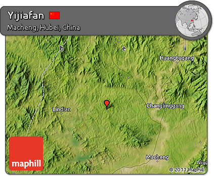 Satellite Map of Yijiafan