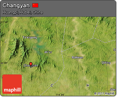 Satellite Map of Changyan