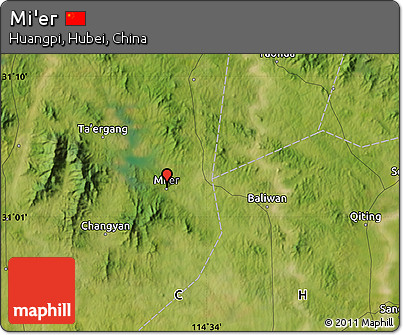 Satellite Map of Mi'er
