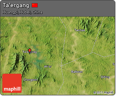 Satellite Map of Ta'ergang