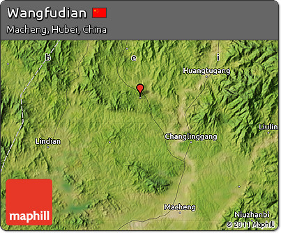 Satellite Map of Wangfudian