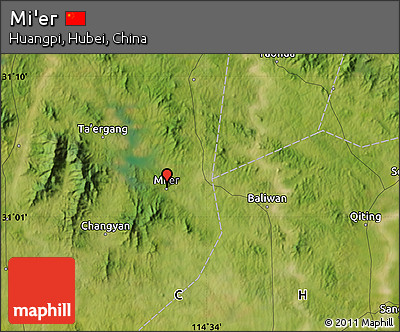 Satellite Map of Mi'er