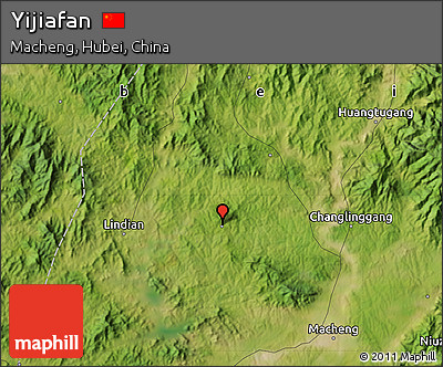 Satellite Map of Yijiafan