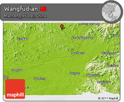 Physical Panoramic Map of Wangfudian