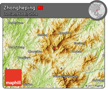 Physical Map of Zhongheping