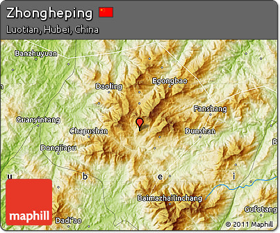 Physical Map of Zhongheping