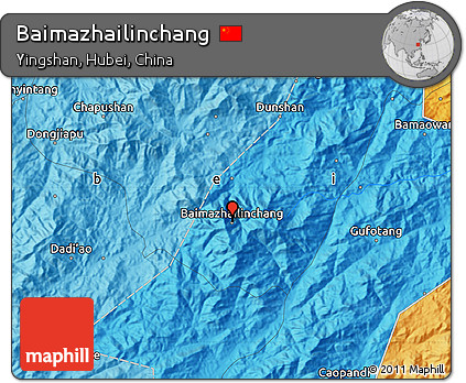 Political Map of Baimazhailinchang