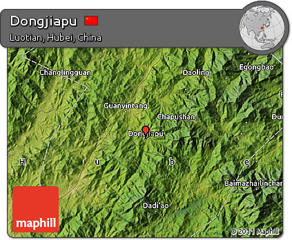 Satellite Map of Dongjiapu