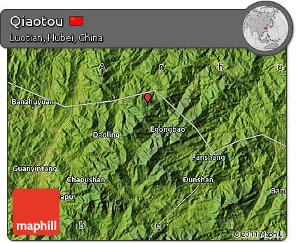 Satellite Map of Qiaotou