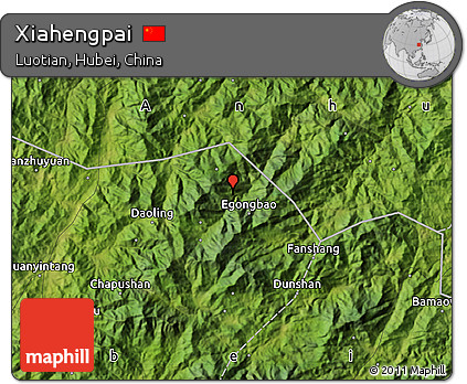Satellite Map of Xiahengpai