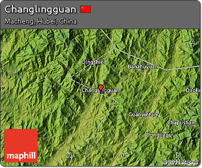 Satellite Map of Changlingguan