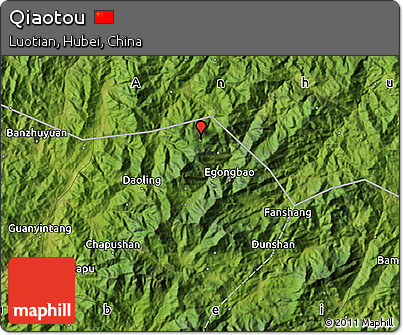 Satellite Map of Qiaotou