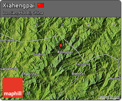 Satellite Map of Xiahengpai