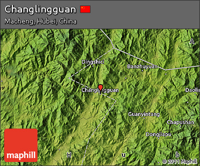 Satellite Map of Changlingguan
