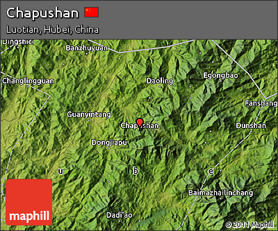 Satellite Map of Chapushan