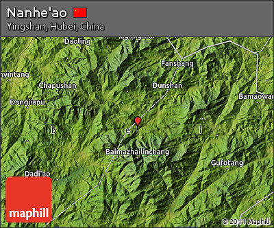 Satellite Map of Nanhe'ao