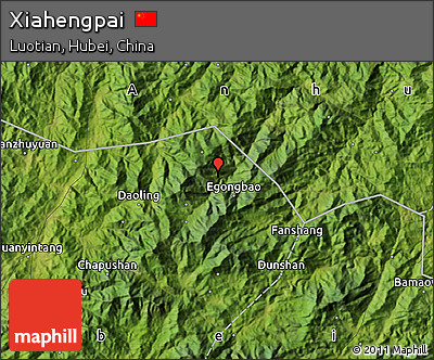 Satellite Map of Xiahengpai