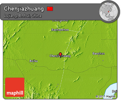 Physical Map of Chenjiazhuang