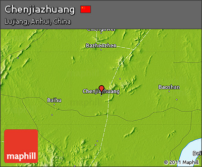 Physical Map of Chenjiazhuang
