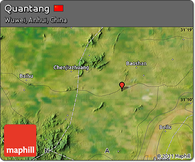 Satellite Map of Quantang