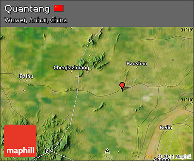 Satellite Map of Quantang