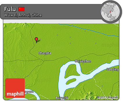 Physical 3D Map of Fulu