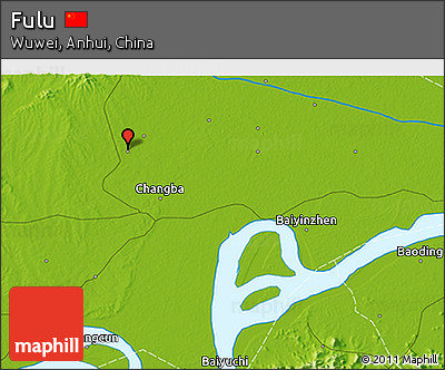 Physical 3D Map of Fulu