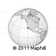 Outline Map of the Area around 31° 11' 6" N, 119° 46' 30" W, rectangular outline