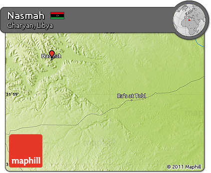 Physical Map of Nasmah