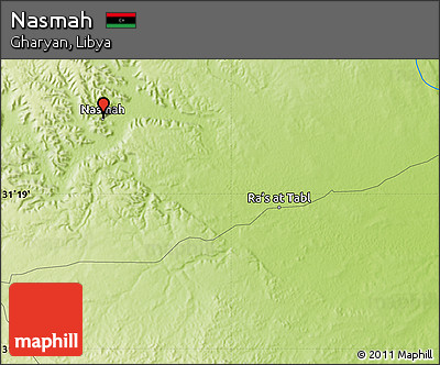 Physical Map of Nasmah