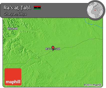 Political Map of Ra's Aţ Ţabl