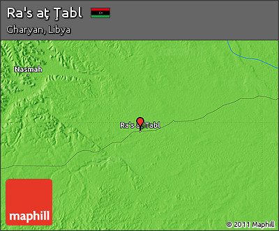 Political Map of Ra's Aţ Ţabl