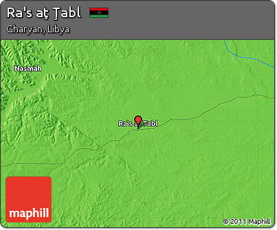 Political Map of Ra's Aţ Ţabl