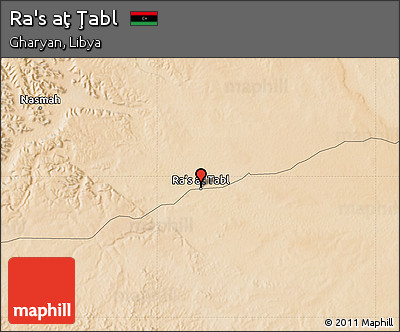 Satellite Map of Ra's Aţ Ţabl