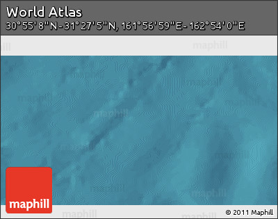 Satellite 3D Map of the Area around 31° 11' 6" N, 162° 25' 30" E