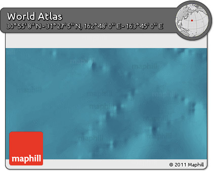Satellite 3D Map of the Area around 31° 11' 6" N, 163° 16' 30" E