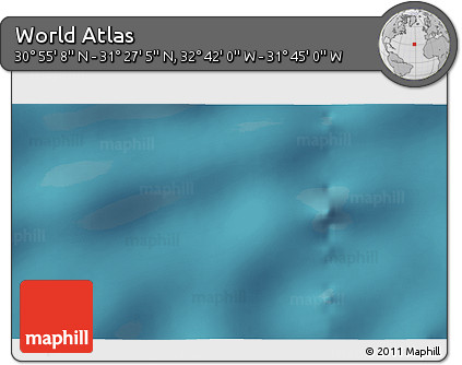 Satellite 3D Map of the Area around 31° 11' 6" N, 32° 13' 30" W