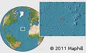 Satellite Location Map of the area around 31° 11' 6" N, 32° 13' 30" W