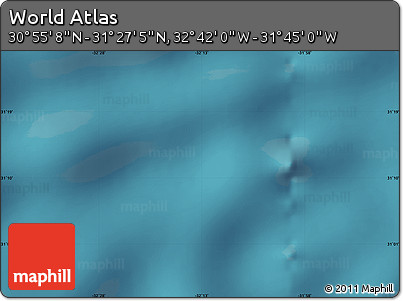 Satellite Map of the Area around 31° 11' 6" N, 32° 13' 30" W
