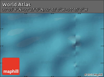 Satellite Map of the Area around 31° 11' 6" N, 32° 13' 30" W