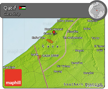 Physical Map of Qatif