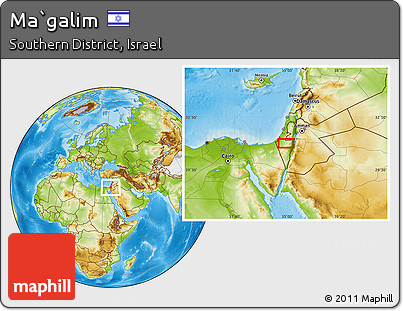 Physical Location Map of Ma`galim