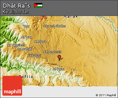 Physical 3D Map of Dhāt Ra”s