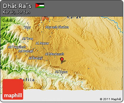 Physical 3D Map of Dhāt Ra”s