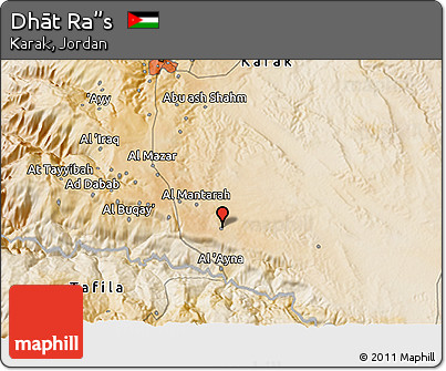 Satellite 3D Map of Dhāt Ra”s